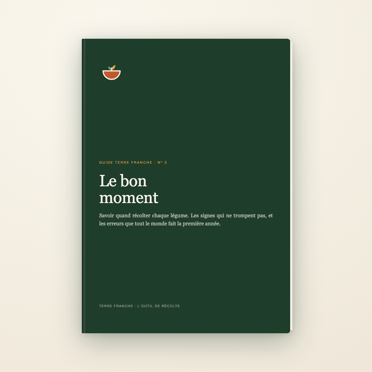 Couverture du guide Le bon moment, Terre Franche