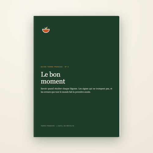 Couverture du guide Le bon moment, Terre Franche