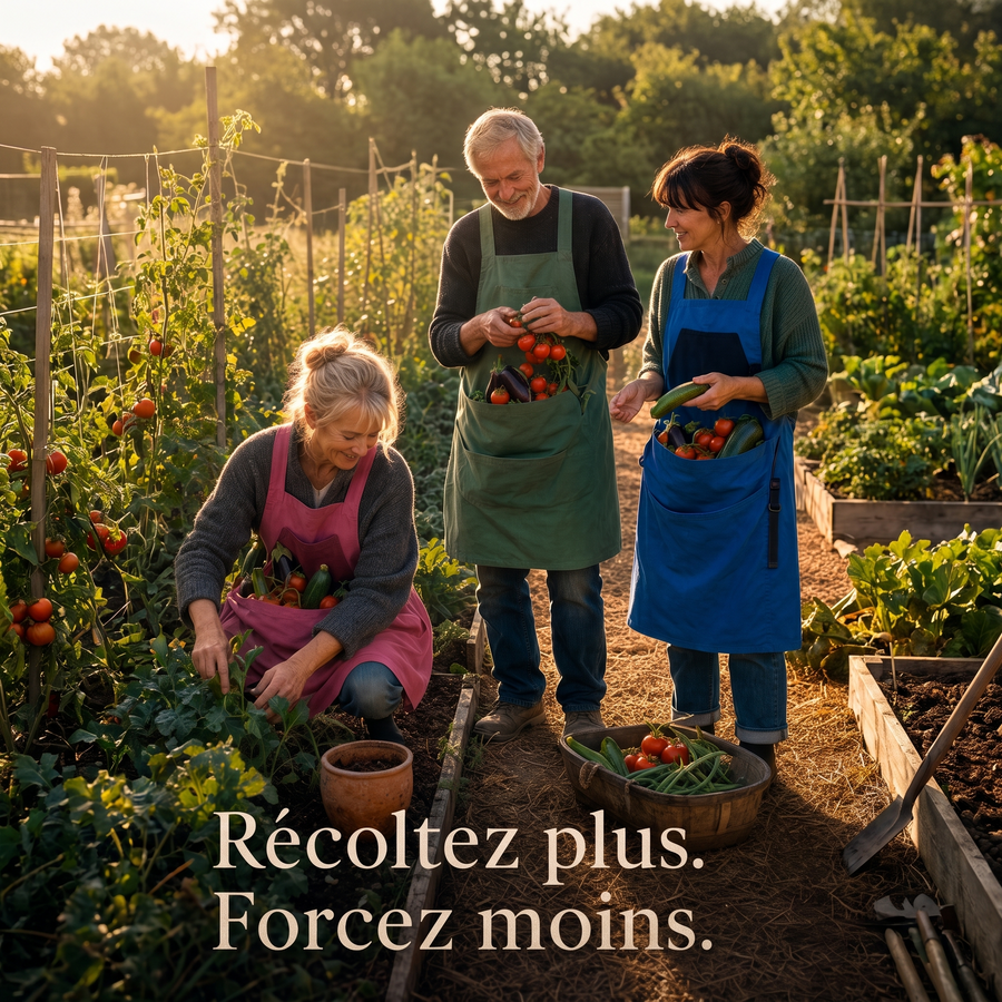 La prochaine récolte, vous la faites comment ?