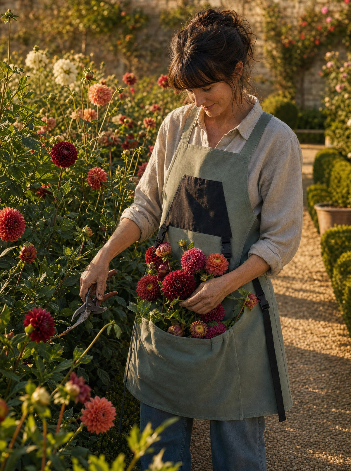Jardin d'ornement, fleurs coupées et boutures